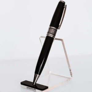 Custom Name Engraved Luxury Metal Pen with Wooden Gift Box | Personalized Executive Pen Gift Set