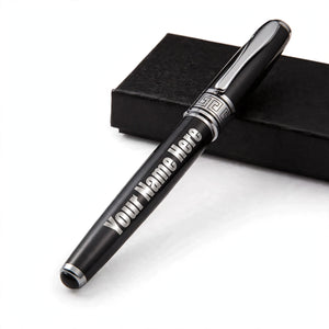 Customized Metal ink Pen - With Customized Gift Box