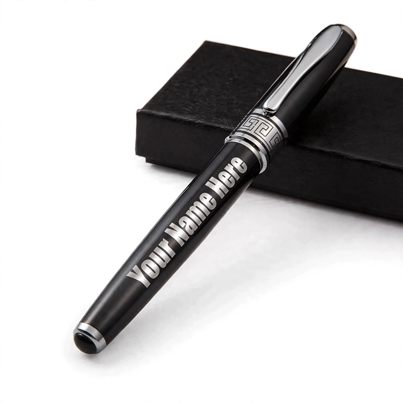 Customized Metal ink Pen - With Customized Gift Box