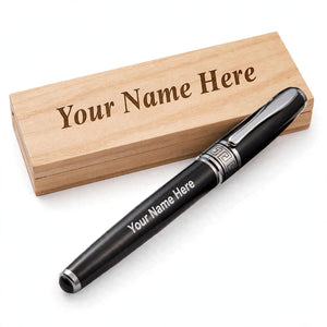 Customized Metal ink Pen - With Customized Gift Box