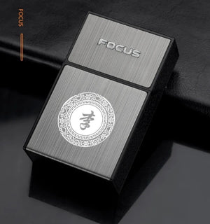 FOCUS Waterproof Metal Cigarette Case