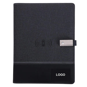 Customized Premium Diary with Note Pad, Card Holder, Power Bank, Phone Holder & Pen Holder | DYO