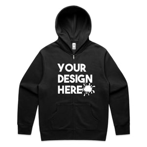 Customized Zipper Hoodie - For Women's