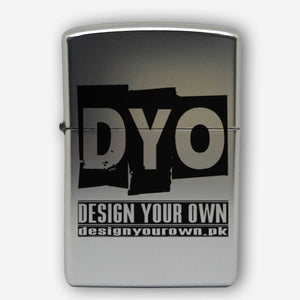 Design Your Own Cigarette Lighter - Silver