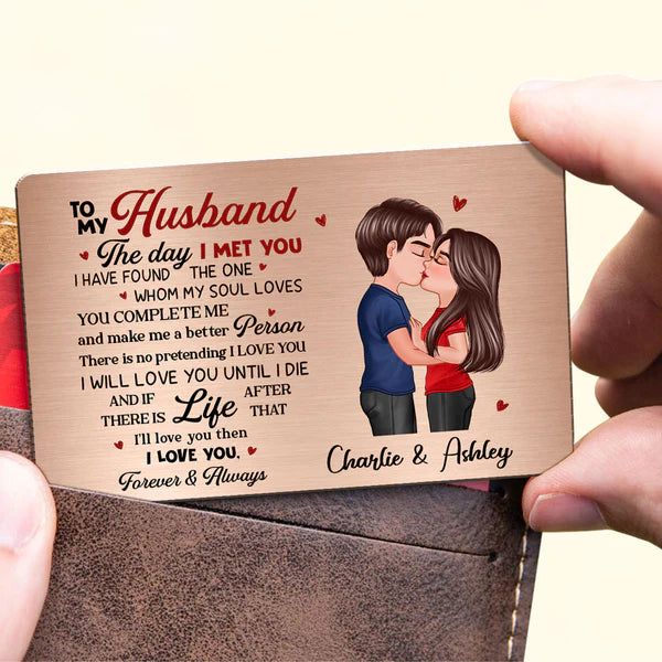 Custom Metal Acrylic Printed Wallet Card – Gold