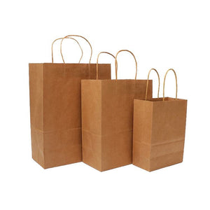 Get Your Own Kraft Paper Hand Bag With Custom Logo Printed, High Quality And Low Unit Price!
