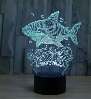LumiNook 3D LED Lamp - Premium Acrylic Night Light