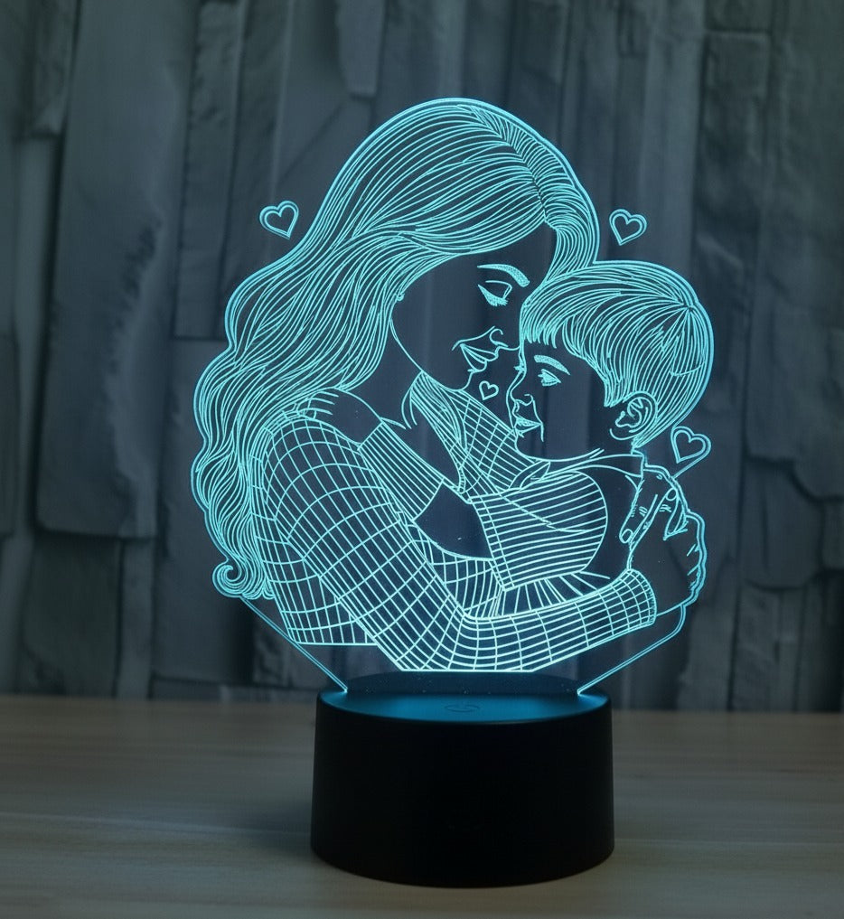 Glowinok Personalized Photo LED Lamp With Custom Name