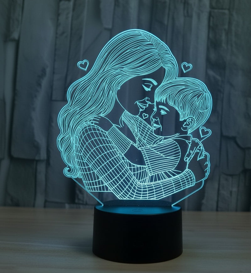Glowinok Personalized Photo LED Lamp With Custom Name