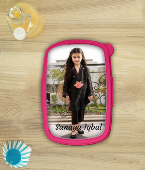 Customized Picture And Name Lunch Box