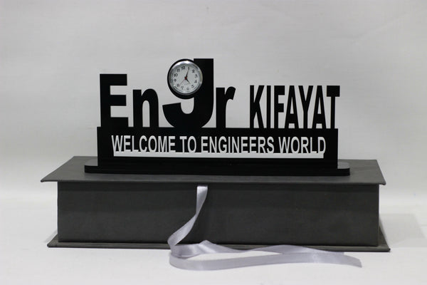 Customized Name Clock
