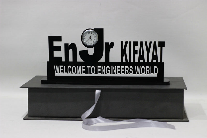 Customized Name Clock