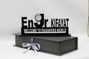 Customized Name Clock