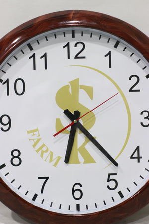 Design Your Own Wall Clock (18x18) - Large