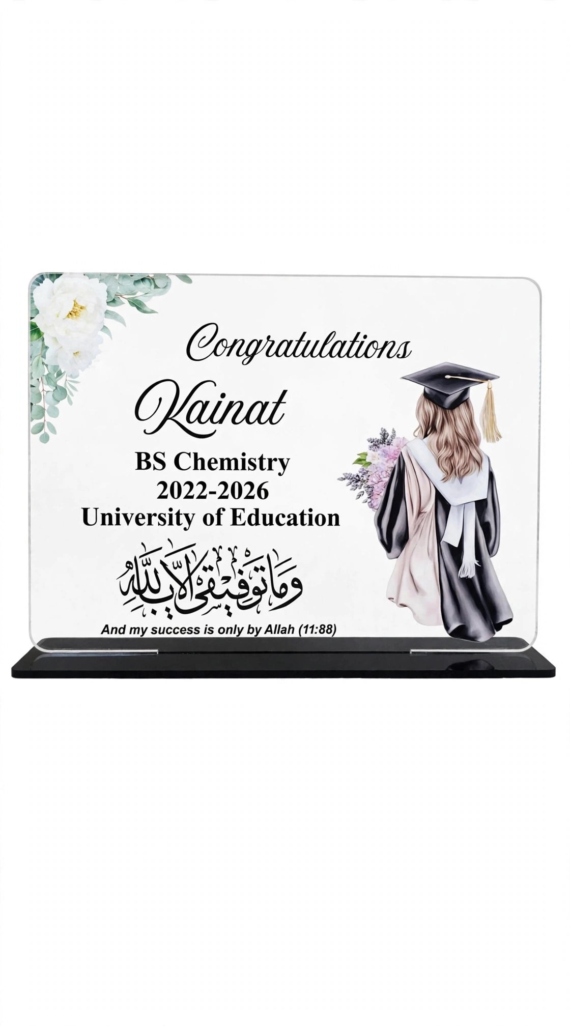 Acrylic Table Frame – UV Printed | Personalized Photo & Custom Design