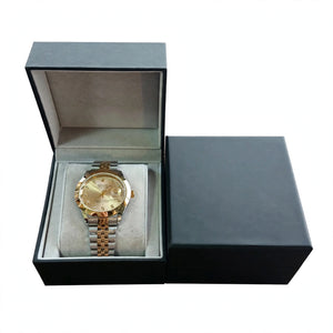 Champagne Gold Diamond – Two-Tone Gold & Silver Jubilee Date Watch