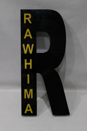 Customized Alphabet Name Wall Hanging Light