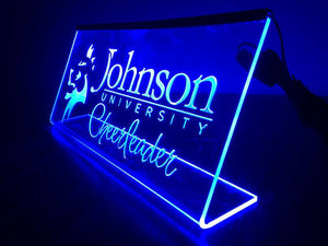 Customized LED Name And Designation Table Frame