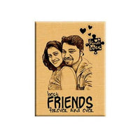 Personalized Custom Wooden Frame – Custom Name & Photo | Design Your Own Pakistan