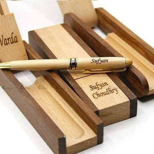 Customized Wooden Pen With Customized Wooden Box
