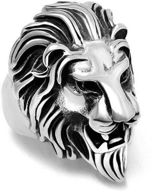 Design Your Own Gold Lion Ring For Men Stainless Steel Lion Design Finger Ring