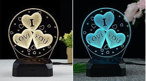I Love You Gift Lamp
