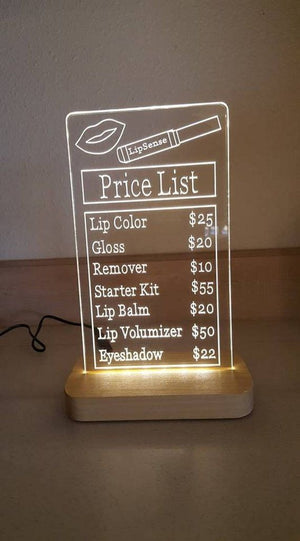 LED Acrylic Photo Frame