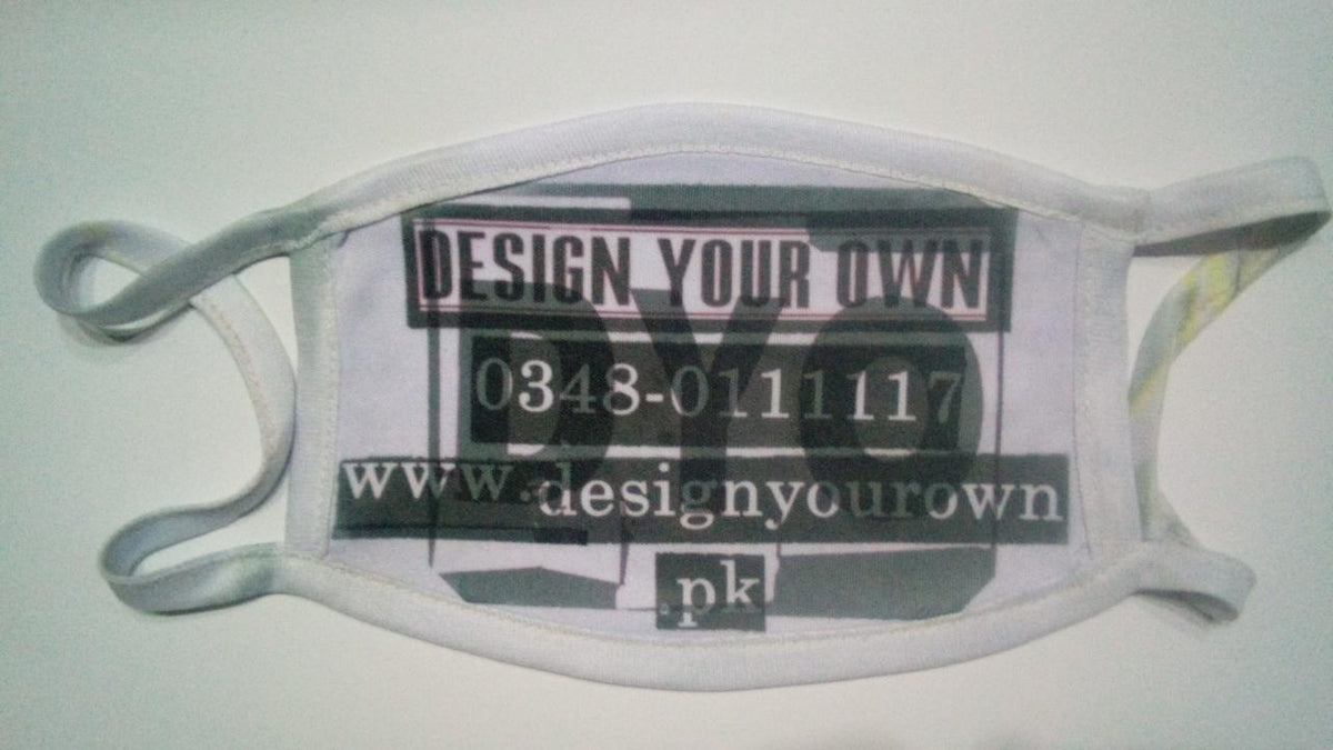 Design Your Own Customized Picture Or Name Face Mask