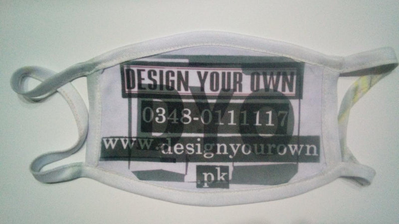 Design Your Own Customized Picture Or Name Face Mask