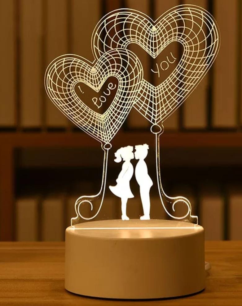 Personalized I Love you Custom LED Night Lamp