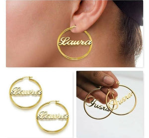 Personalized Name Earrings