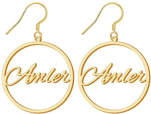 Personalized Name Earrings