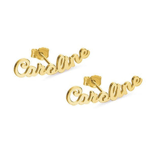 Personalized Name Earrings | Initial Earrings, Custom Letter Earrings