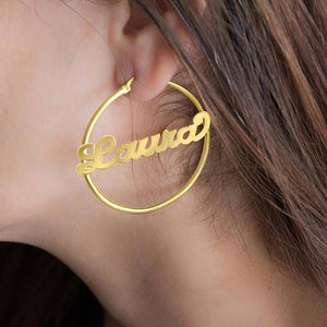 Personalized Name Earrings
