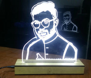 High Quality 3D Picture Engraved Lamp - No Fading, No Peeling