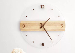 Custom Transparent Acrylic Wall Clock | Suitable For Your Room