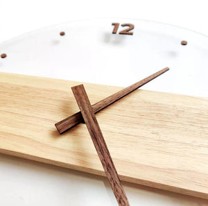 Custom Transparent Acrylic Wall Clock | Suitable For Your Room