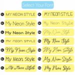 LED Neon Light Signs | Custom Neon Signs For Sale (2x2) Feet's
