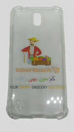 Printed Mobile Cover in Transparent Back Ground With TPU Bumper Cover
