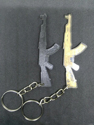 Custom Acrylic Weapon Gun Keychain