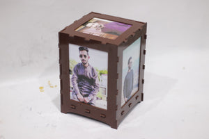 Custom Five Picture Lantern Night Light In Acrylic Material