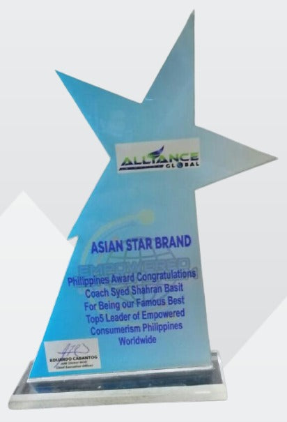 6MM Personalized Award Shield In Pakistan