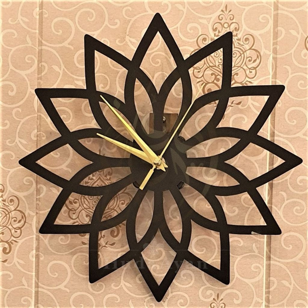 Modern Clock Design Acrylic Wall Clock with Silver Round Bezel Modern Coastal Wall Clock Decor