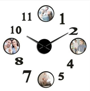Photo Frames DIY 3D Acrylic Wall Clock