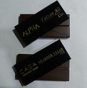Customized Table Name Plate