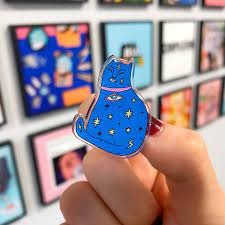 Design Your Own Acrylic Material enamel badge