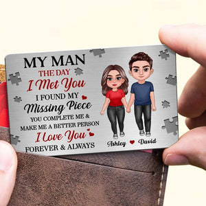 Custom Metal Acrylic Printed Wallet Card - Silver