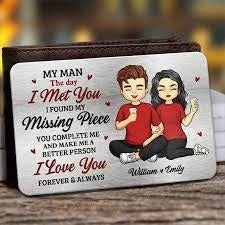 Custom Metal Acrylic Printed Wallet Card - Silver