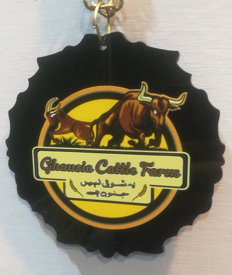 Custom Design Goat Necklace (3x3) inches