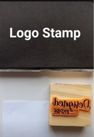 Design Your Own Logo Stamp - With Pad